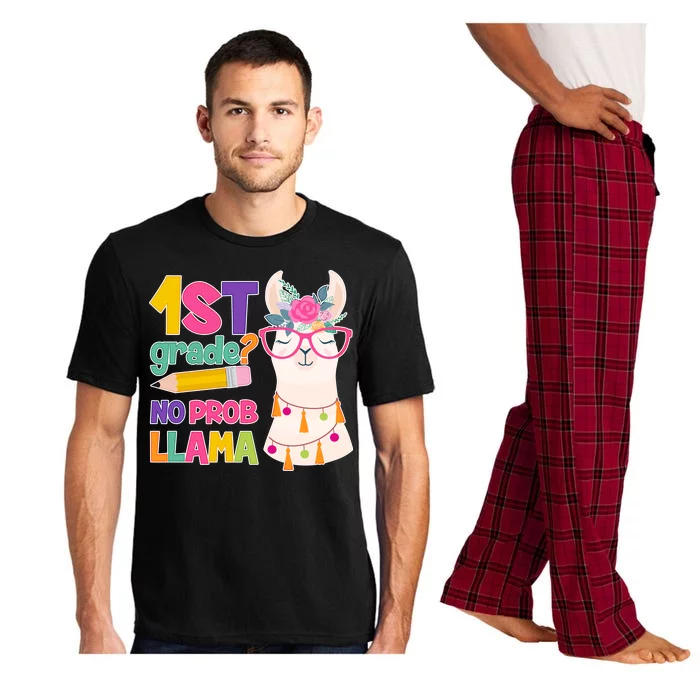 1st Grade? No Prob Llama Pajama Set