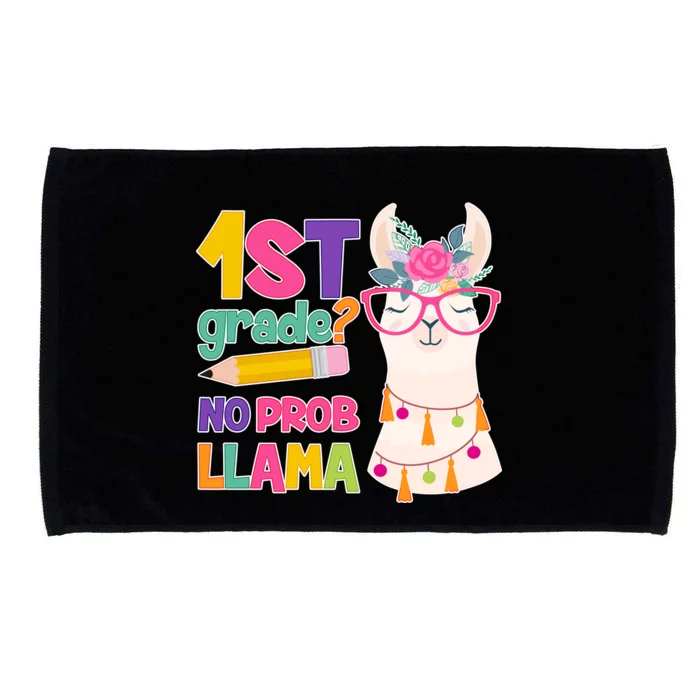 1st Grade? No Prob Llama Microfiber Hand Towel