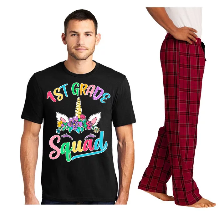 1st Grade Unicorn Squad Pajama Set