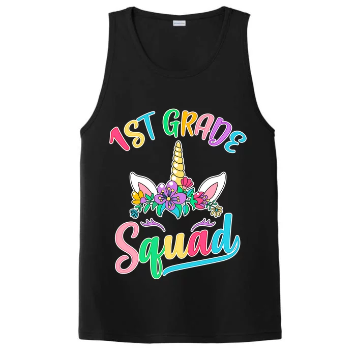 1st Grade Unicorn Squad Performance Tank