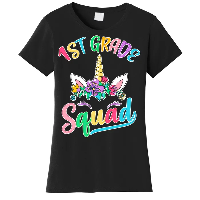 1st Grade Unicorn Squad Women's T-Shirt