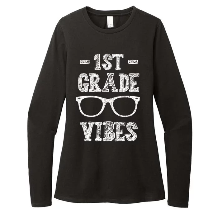 1st Grade Vibes Womens CVC Long Sleeve Shirt