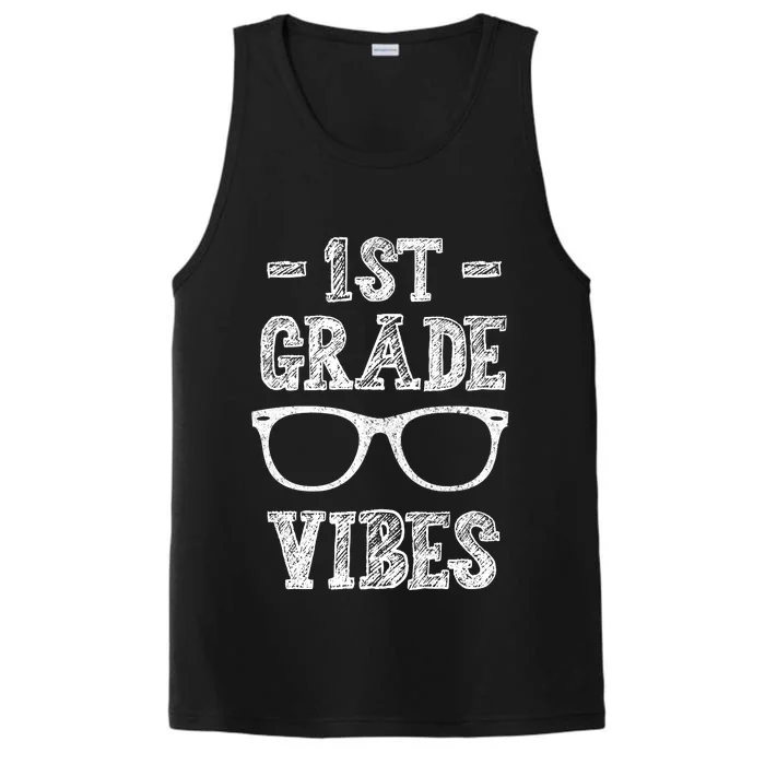 1st Grade Vibes Performance Tank