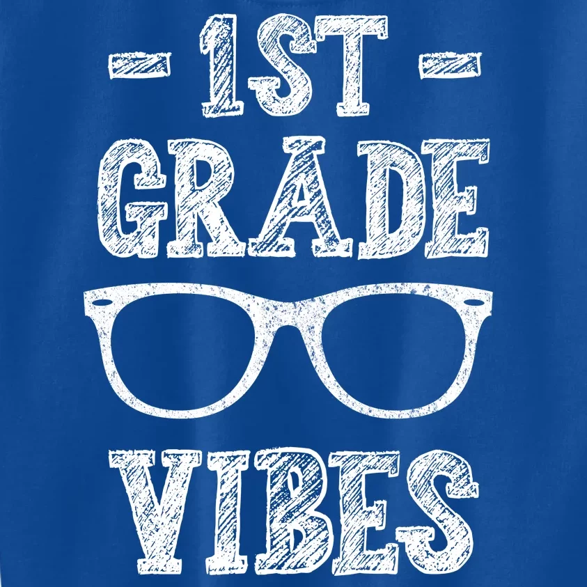 1st Grade Vibes Kids Sweatshirt