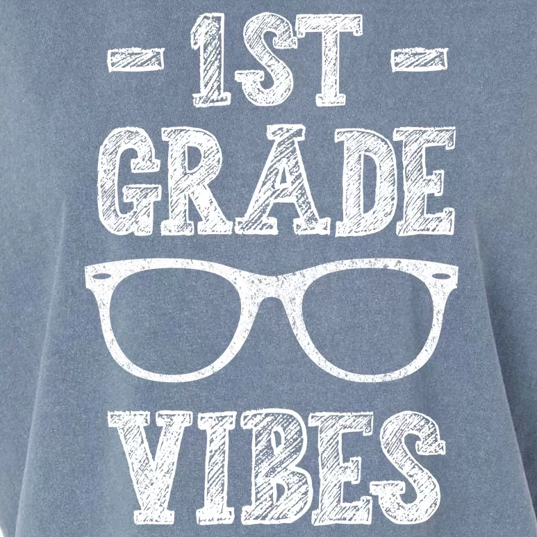 1st Grade Vibes Garment-Dyed Women's Muscle Tee