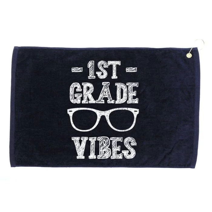 1st Grade Vibes Grommeted Golf Towel