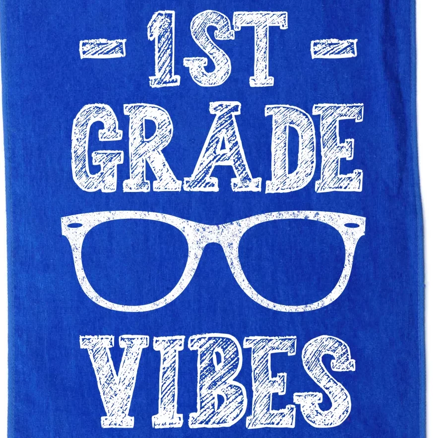 1st Grade Vibes Platinum Collection Golf Towel