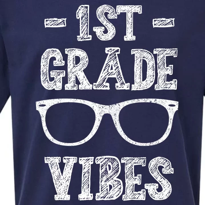 1st Grade Vibes Sueded Cloud Jersey T-Shirt