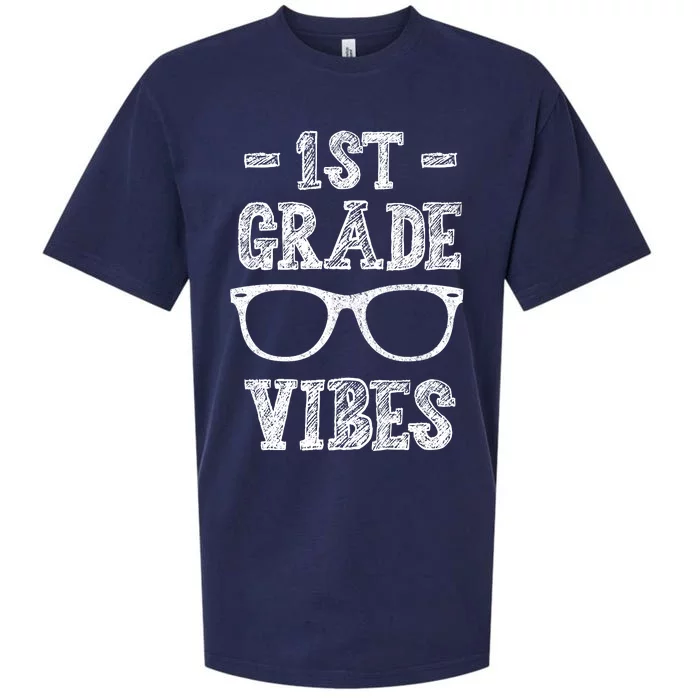 1st Grade Vibes Sueded Cloud Jersey T-Shirt