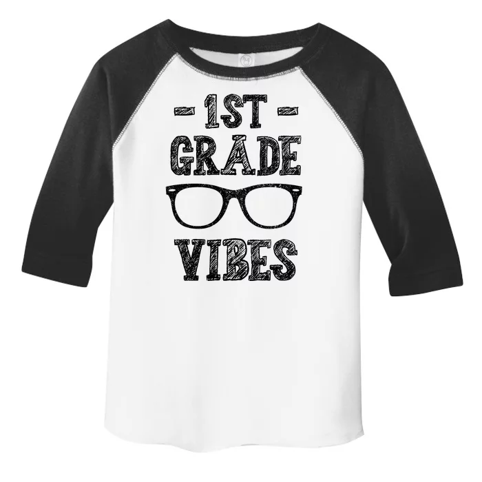 1st Grade Vibes Toddler Fine Jersey T-Shirt