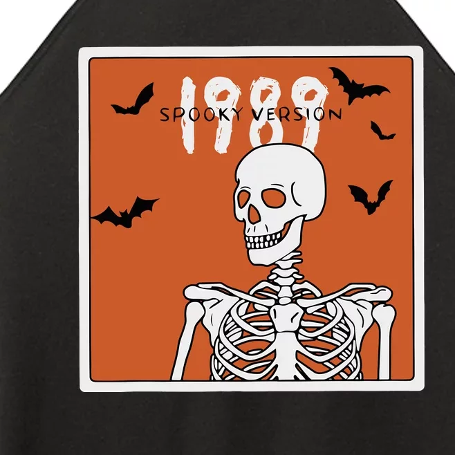 1989 Spooky Version Halloween Skeleton In My Spooky Era Women’s Perfect Tri Rocker Tank