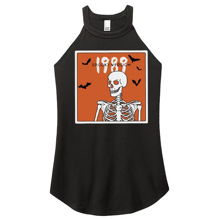 1989 Spooky Version Halloween Skeleton In My Spooky Era Women’s Perfect Tri Rocker Tank