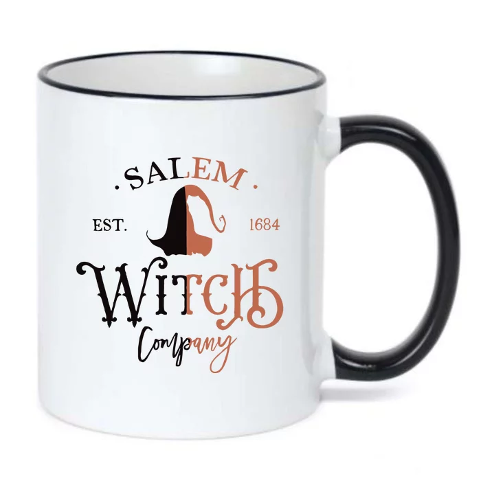 1684 Salem Witch Salem Massachusetts Black Color Changing Mug