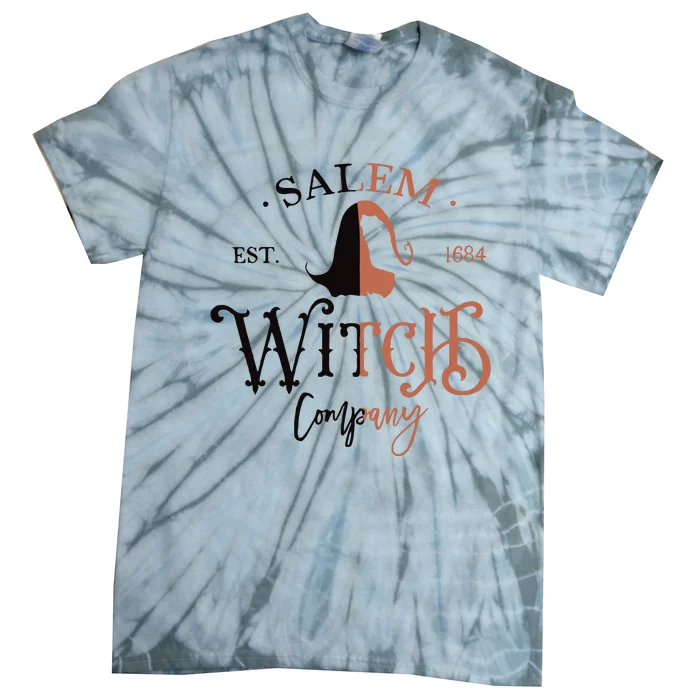 1684 Salem Witch Salem Massachusetts Tie-Dye T-Shirt