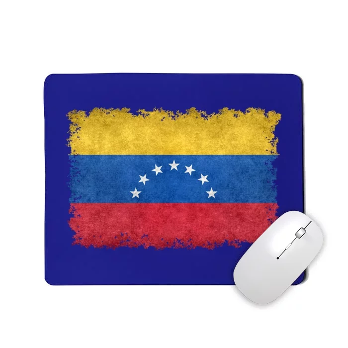 1930 To 1954 Seven Star Flag Of Venezuela Grungy Style Great Gift Mousepad