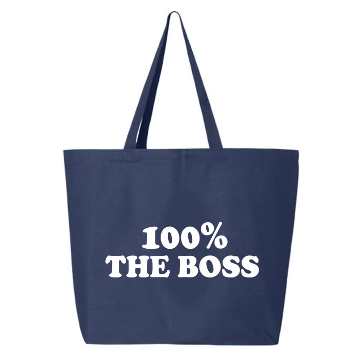 100% The Boss Gift I'm Not Bossy I Am The Boss Gift Bossy Gift 25L Jumbo Tote