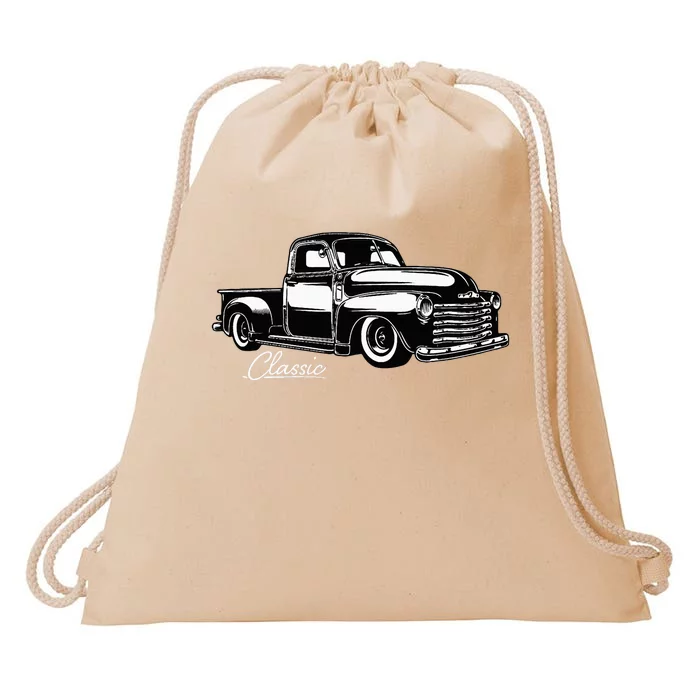 1950S Truck Classic Design Drawstring Bag