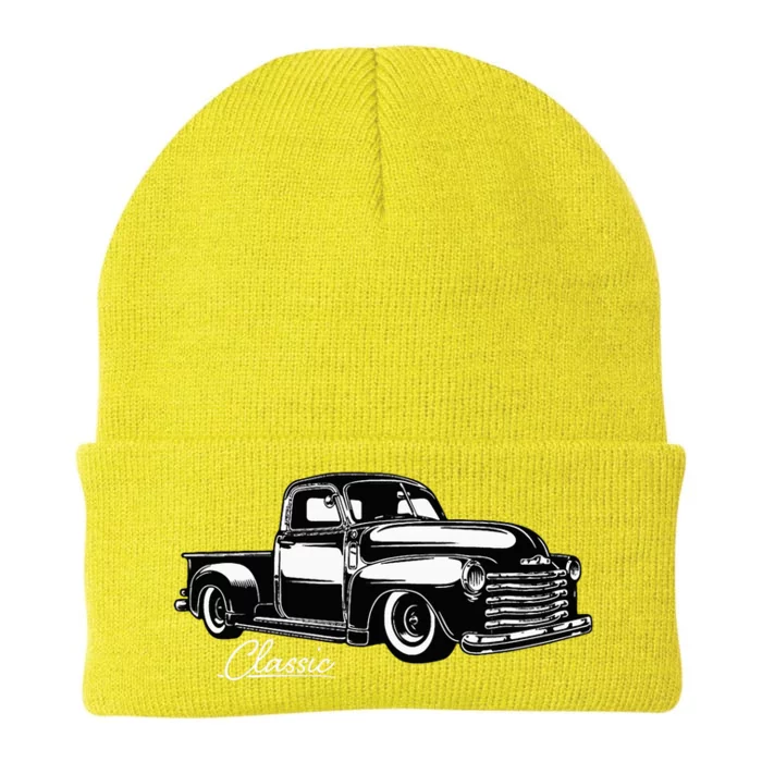 1950S Truck Classic Design Knit Cap Winter Beanie