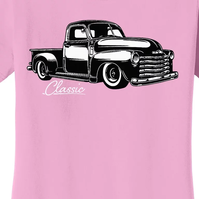 1950S Truck Classic Design Women's T-Shirt