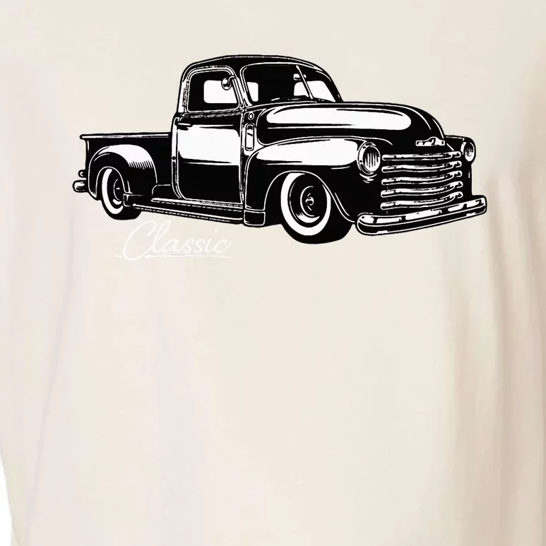 1950S Truck Classic Design Garment-Dyed Women's Muscle Tee