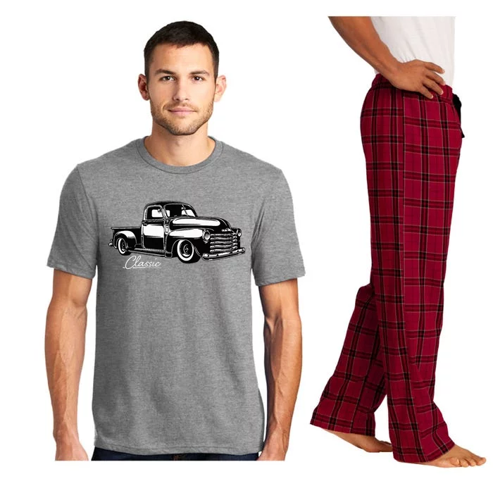 1950S Truck Classic Design Pajama Set