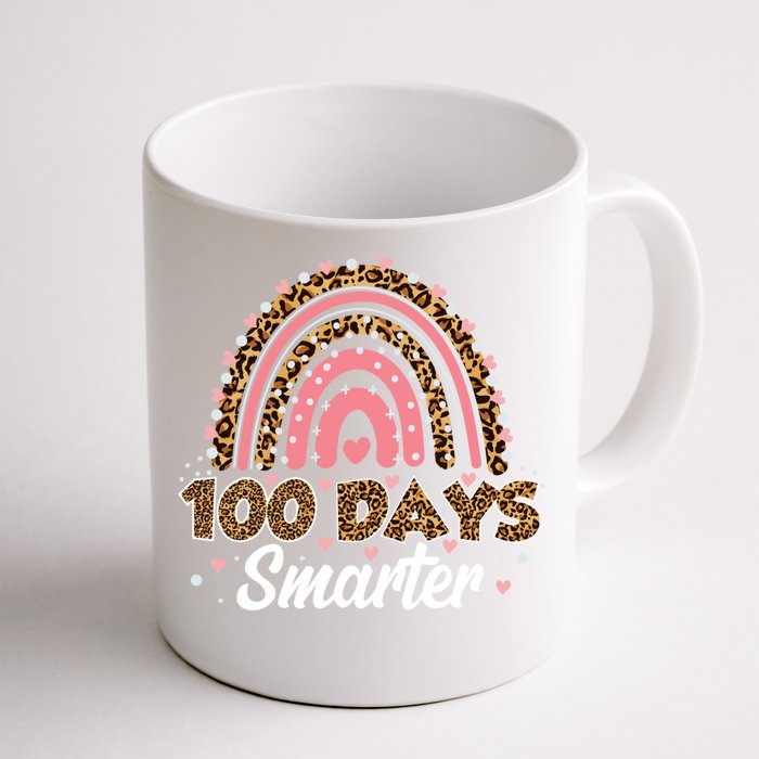 100 Th Days Smarter 100 Days Of School Gift Front & Back Coffee Mug