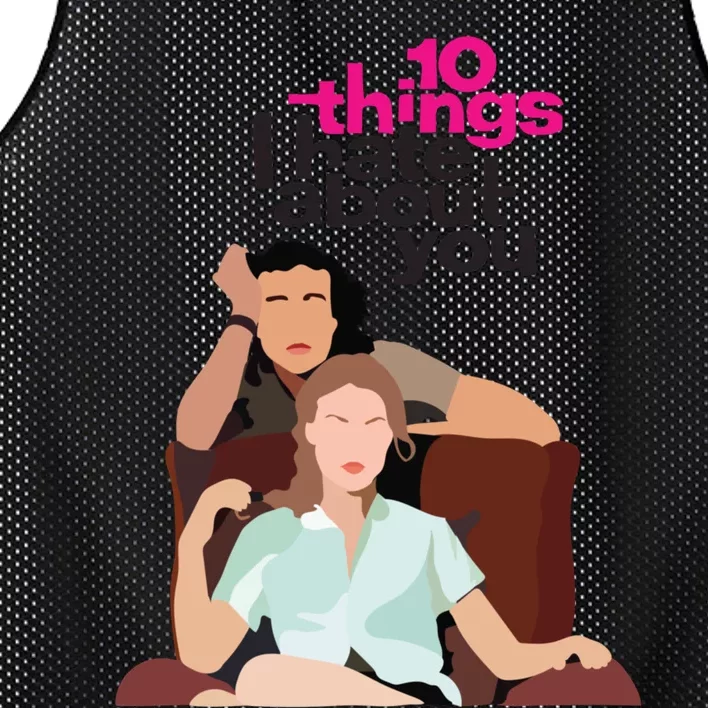 10 Things I Hate About You Mesh Reversible Basketball Jersey Tank