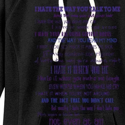 10 Things I Hate About You 1 Women's Fleece Hoodie