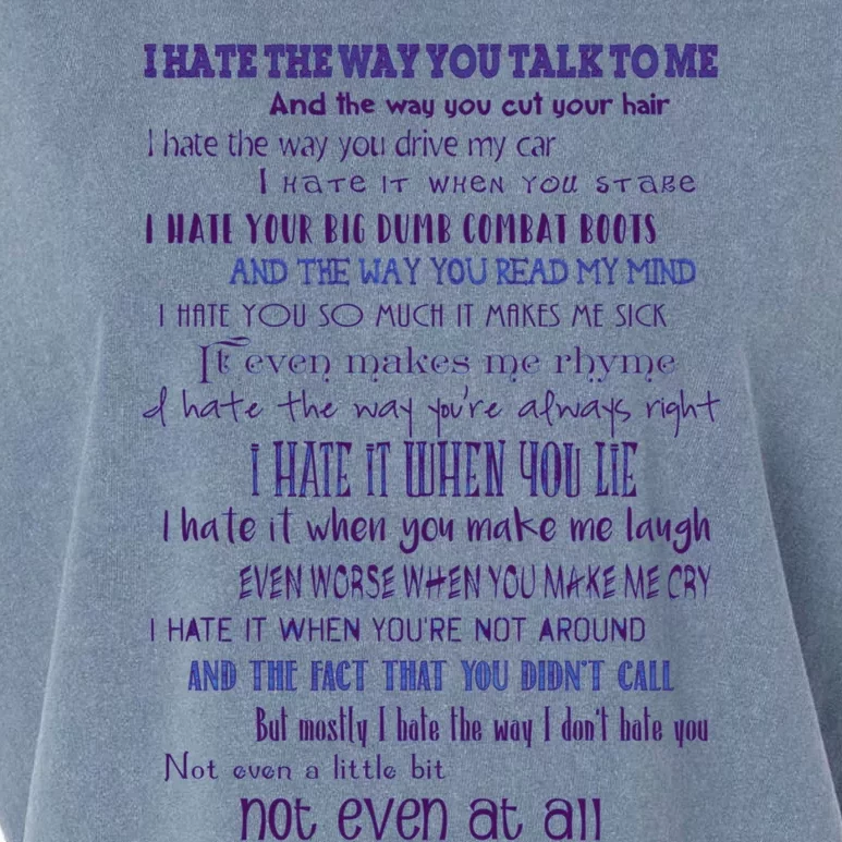 10 Things I Hate About You 1 Garment-Dyed Women's Muscle Tee