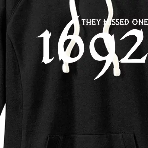 1692 They Missed One Women's Fleece Hoodie