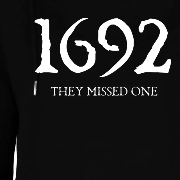 1692 They Missed One Womens Funnel Neck Pullover Hood