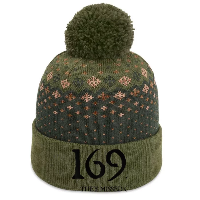 1692 They Missed One Funny Salem Halloween Witchy Salem 1692 The Baniff Cuffed Pom Beanie