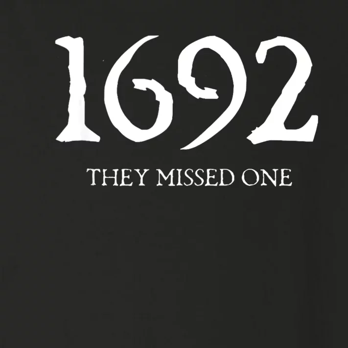 1692 They Missed One Toddler Long Sleeve Shirt