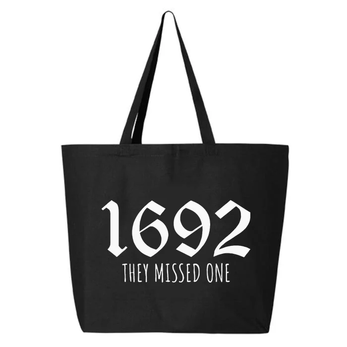 1692 They Missed One Long Sleeve 25L Jumbo Tote