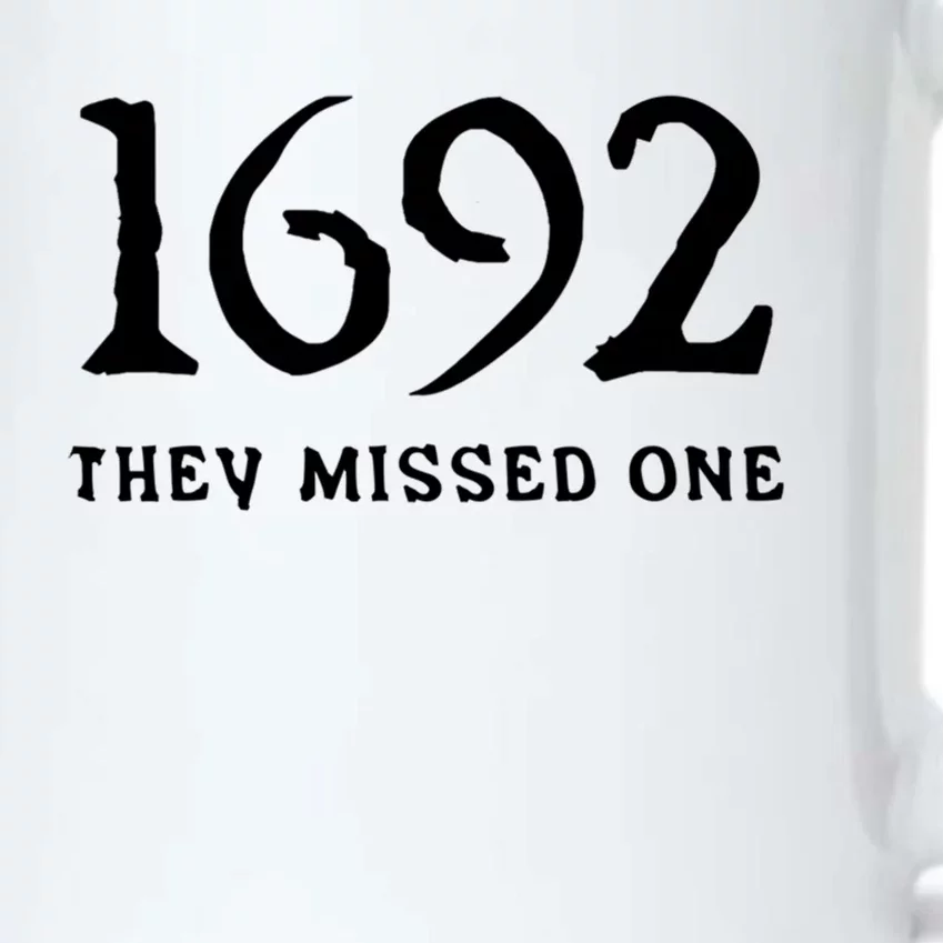 1692 They Missed One Funny Halloween 1692 They Missed One Gift Black Color Changing Mug