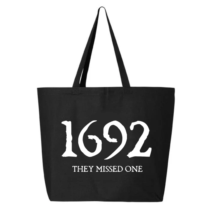 1692 They Missed One Massachusetts Salem Witch 25L Jumbo Tote