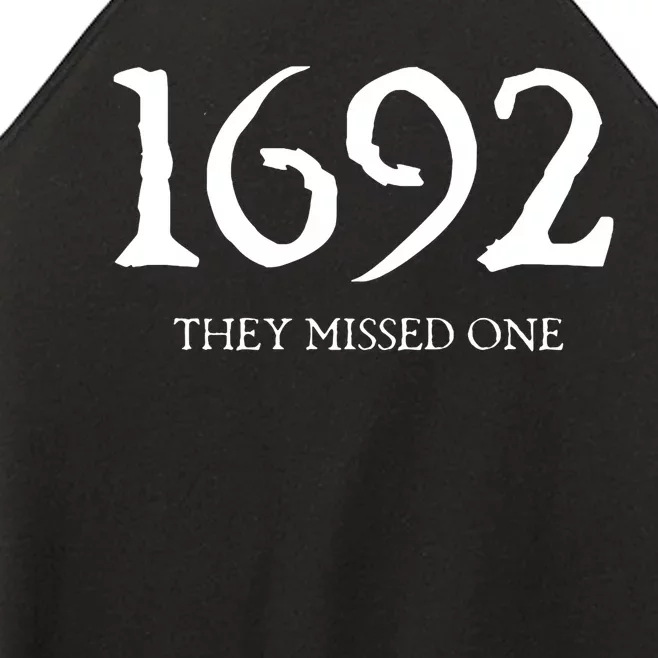 1692 They Missed One Salem Witch Women’s Perfect Tri Rocker Tank