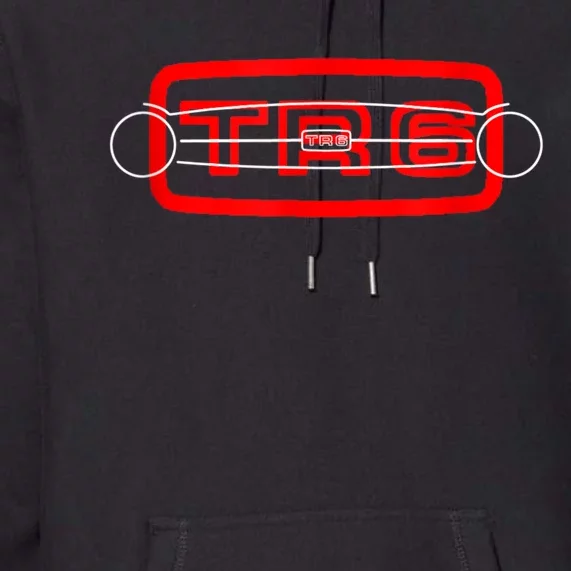 1970s Triumph TR6 British Classic Car Grille Premium Hoodie