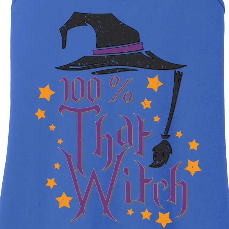 100% That Witch Gift Ladies Essential Tank