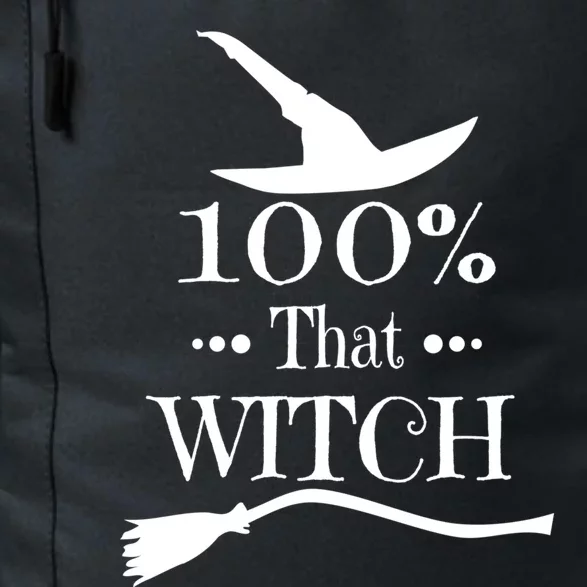 100% That Witch Dna Funny Halloween Witches Casual Cute Gift Daily Commute Backpack