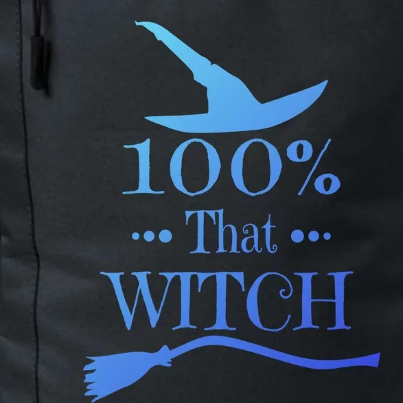 100% That Witch Dna Funny Halloween Witches Casual Cute Gift Daily Commute Backpack