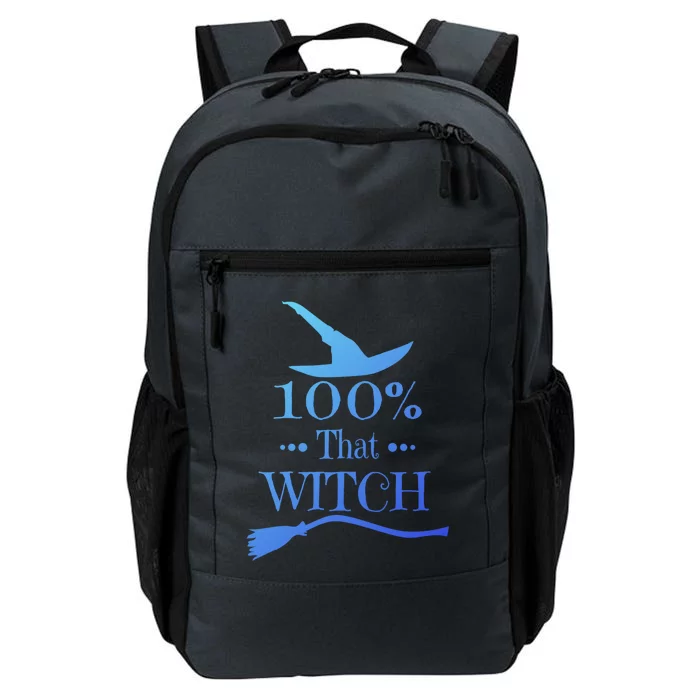 100% That Witch Dna Funny Halloween Witches Casual Cute Gift Daily Commute Backpack