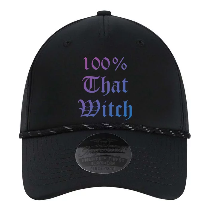 100% That Witch Gift Performance The Dyno Cap