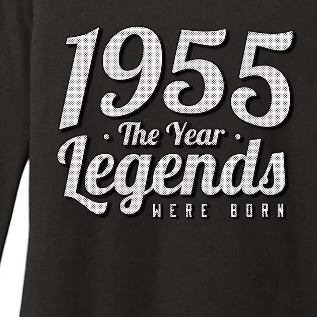 1955 The Year Legends Were Born Womens CVC Long Sleeve Shirt