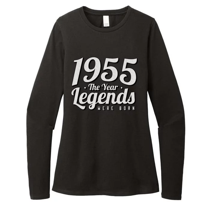 1955 The Year Legends Were Born Womens CVC Long Sleeve Shirt