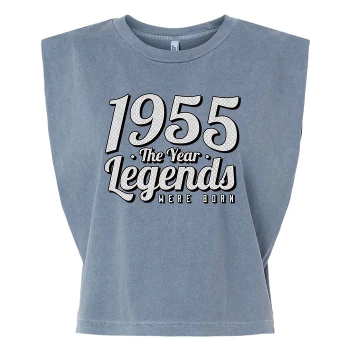 1955 The Year Legends Were Born Garment-Dyed Women's Muscle Tee