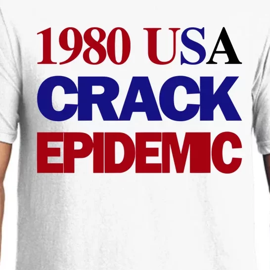 1980 Usa Crack Epidemic Pajama Set