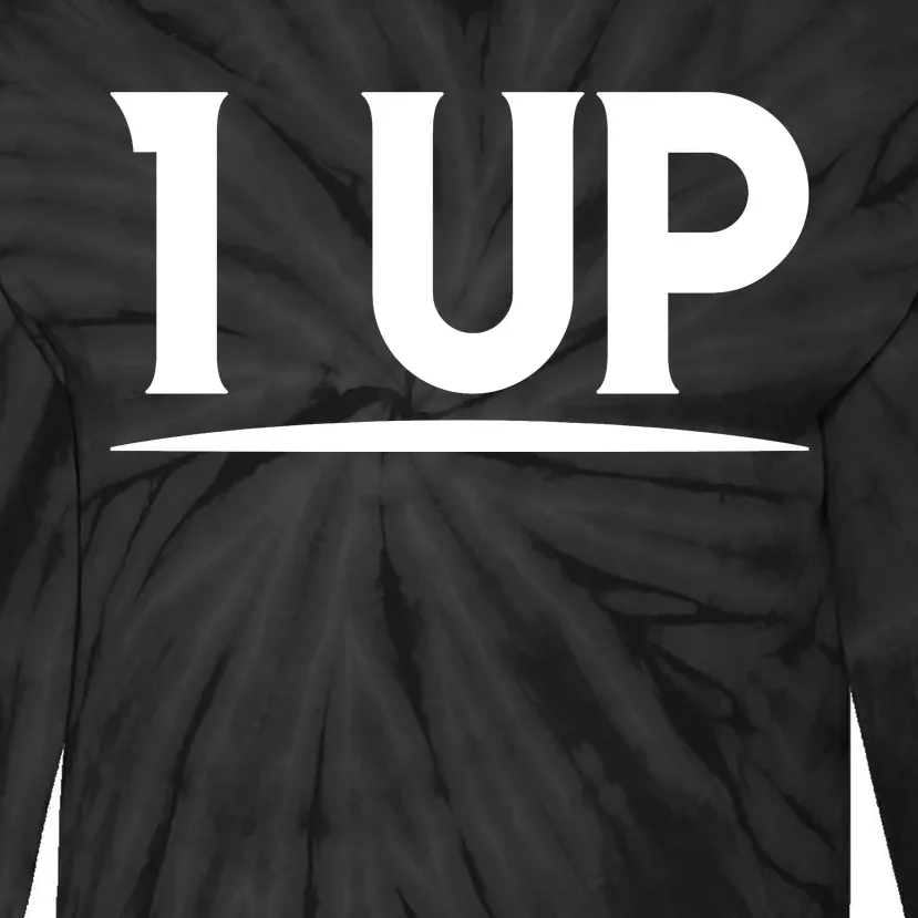 1 UP Funny Fathers Day T Tie-Dye Long Sleeve Shirt