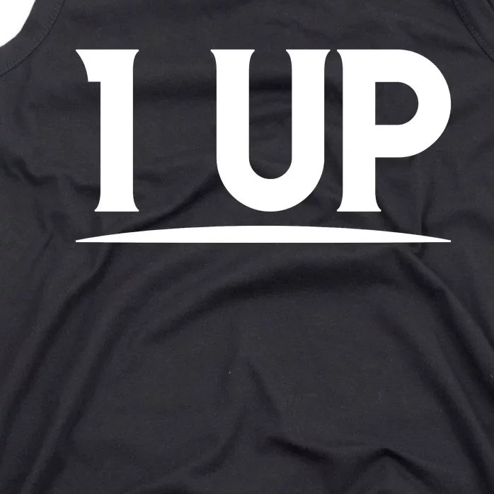 1 UP Funny Fathers Day T Tank Top