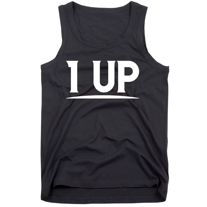 1 UP Funny Fathers Day T Tank Top